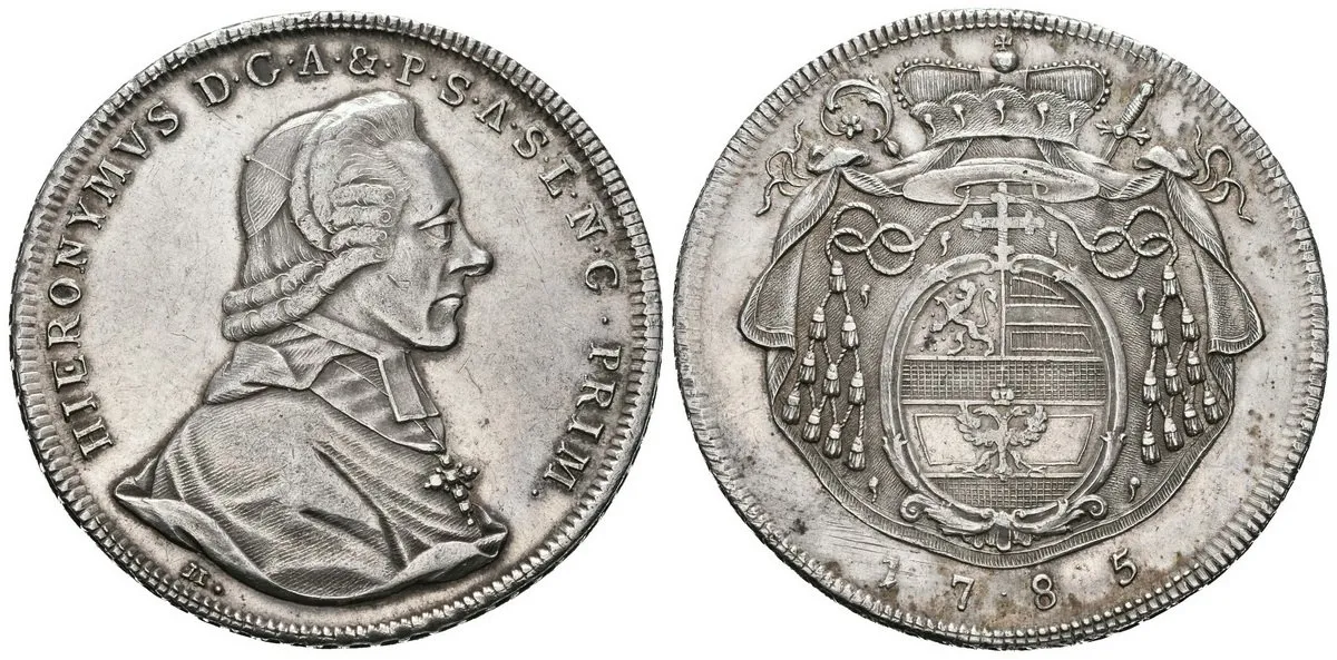 Salzburg - arcibiskupství, Hyeronymus Colloredo, 1772 - 1803 — 1