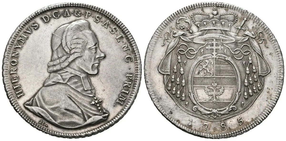 Salzburg - arcibiskupství, Hyeronymus Colloredo, 1772 - 1803 — 1