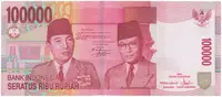Indonésie, 100.000 Rupiah 2004~2011, P.146