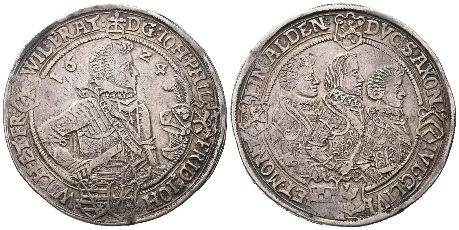 Sasko - Altenburg, Johann Philipp a bratři, 1603 - 1625 — 1