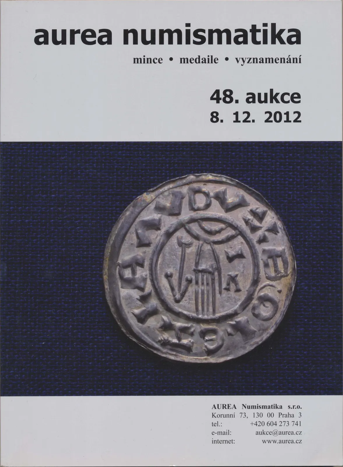 48. Aukce - mince • medaile • vyznamenání