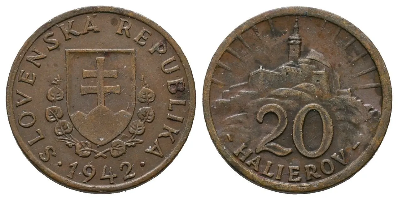 20 Haléř 1942, vzácný