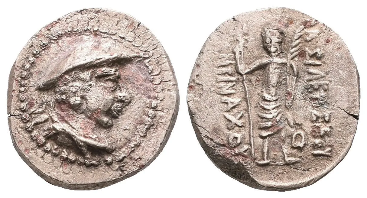 Baktria, Antimachos I. Theos, 180 - 170 př. Kr. — 1