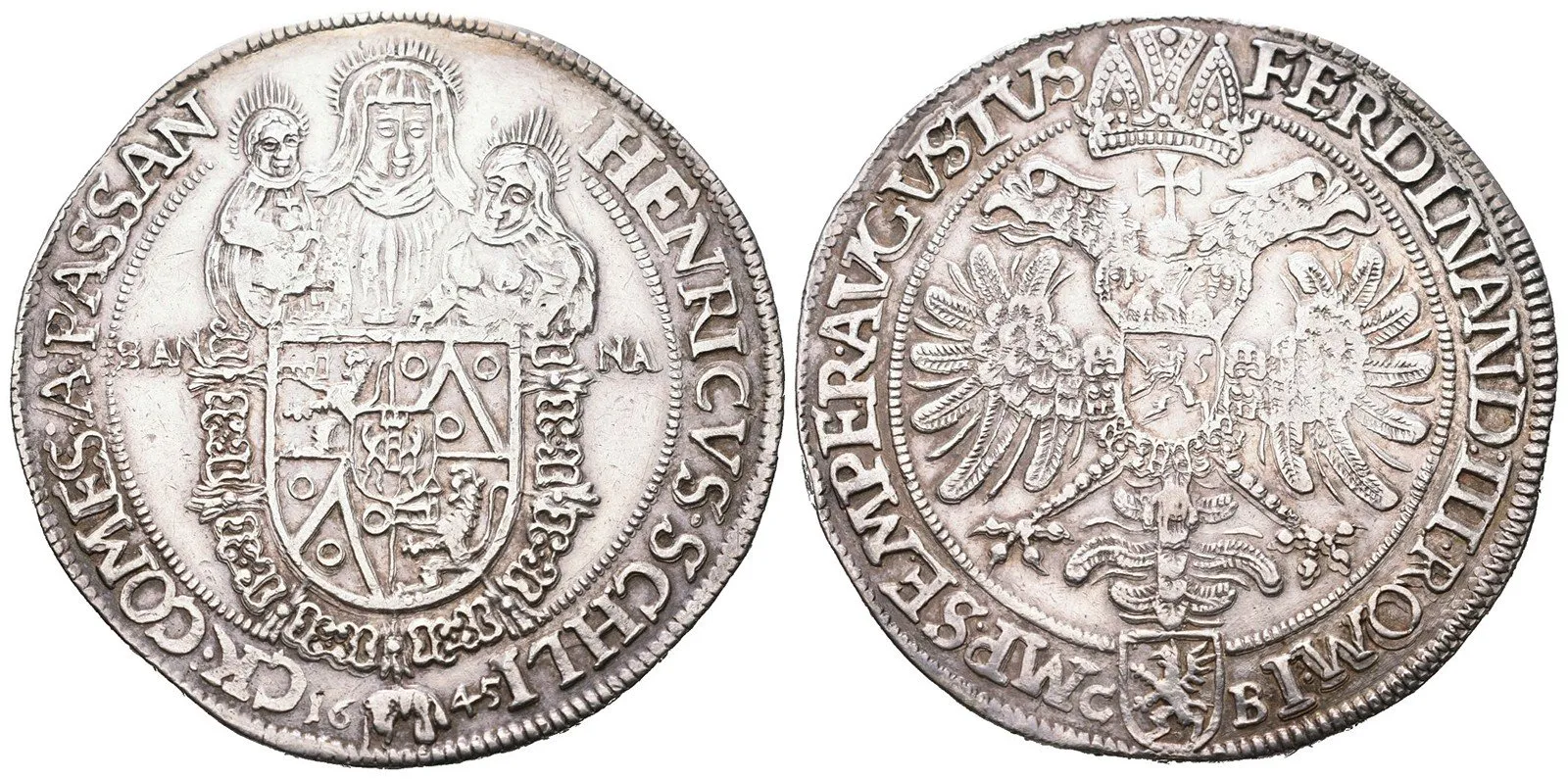 Šlik Jindřich, 1612 - 1650 — 1