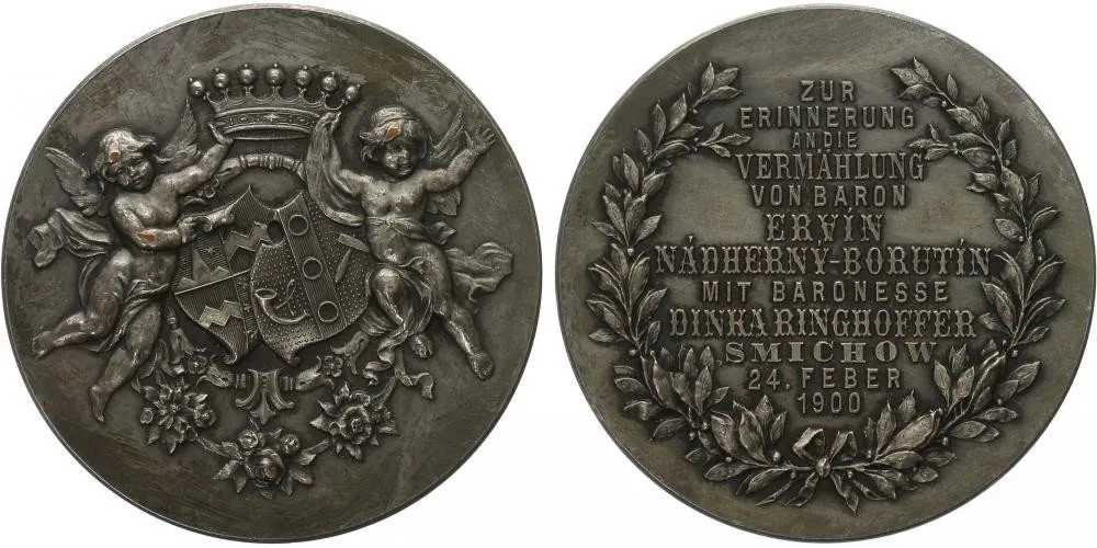 Ringhofferové, Ervín Nádherný a Dinka — 1