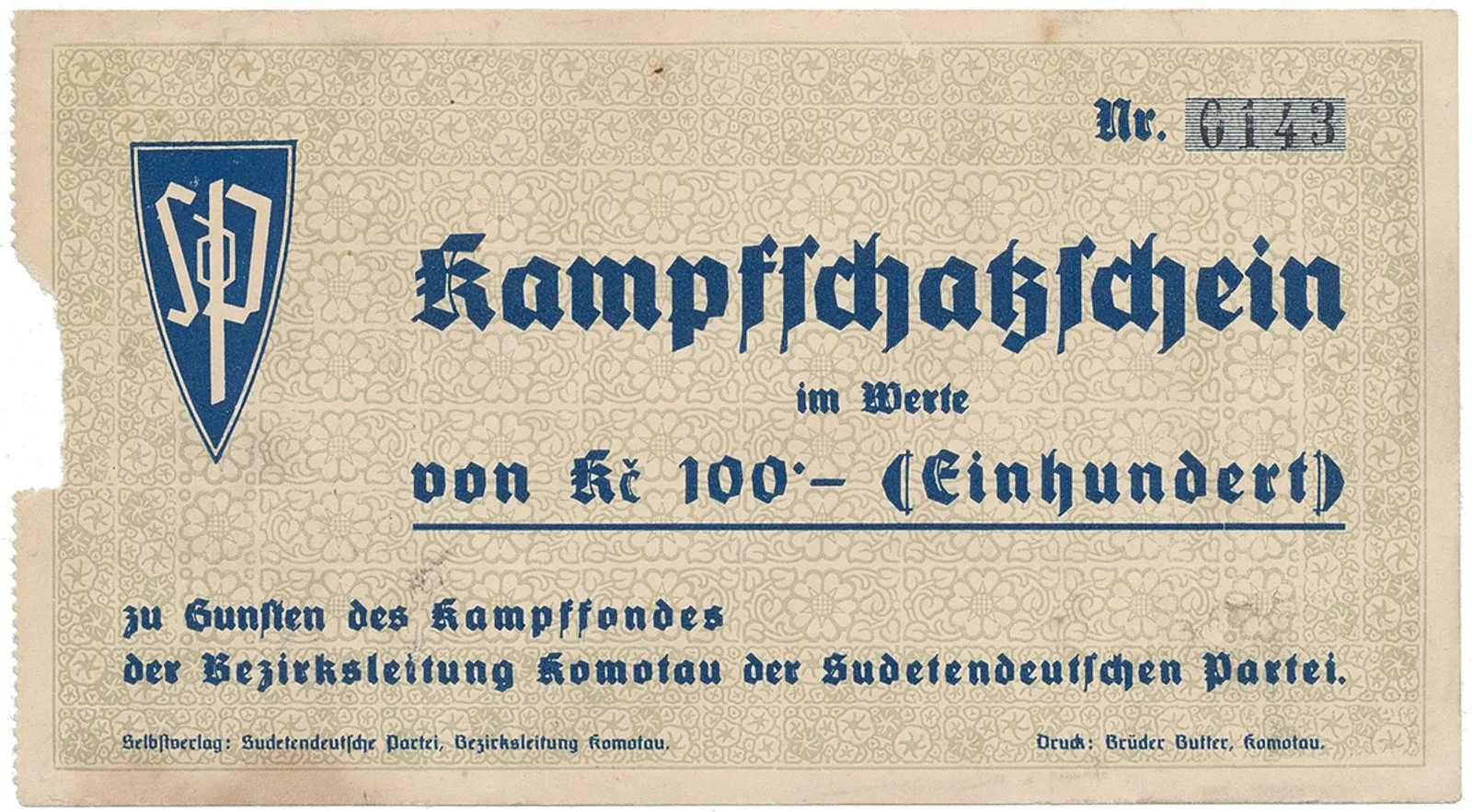 Nouzovky české od roku 1914 — 1