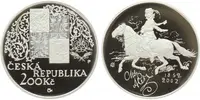 200 Kč 2002 - Mikoláš Aleš, PROOF - fotografie 5