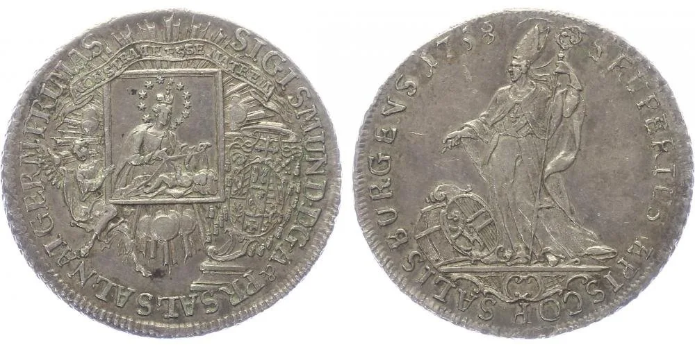 Salzburg - arcibiskupství, Sigismund III. Schrattenbach, 1753 - 1771 — 1