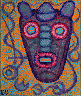 Jaroslav Róna: Jaroslav Róna (1957-) - Maska čerta