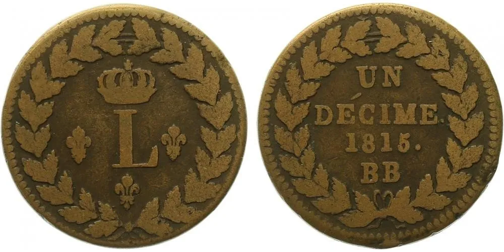 Francie, Louis XVIII., 1815 - 1824 — 1