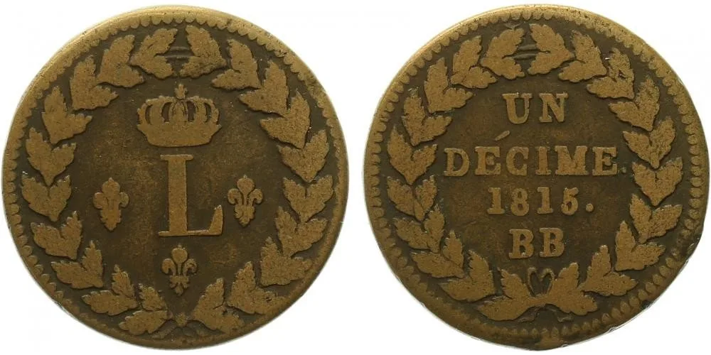 Francie, Louis XVIII., 1815 - 1824 — 1
