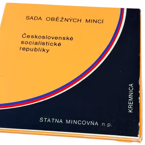 Sada oběžných mincí 1987 - v etui_7 ks