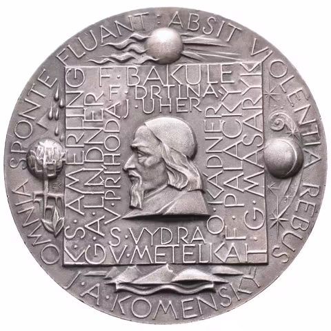 AE Medaile b.l. - Medaile Ministerstva školství, mládeže a tělovýchovy, I. stupeň.
