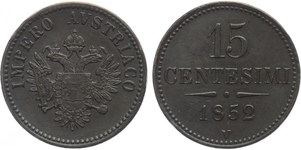 Konvenční měna, 1848 - 1857 — 1