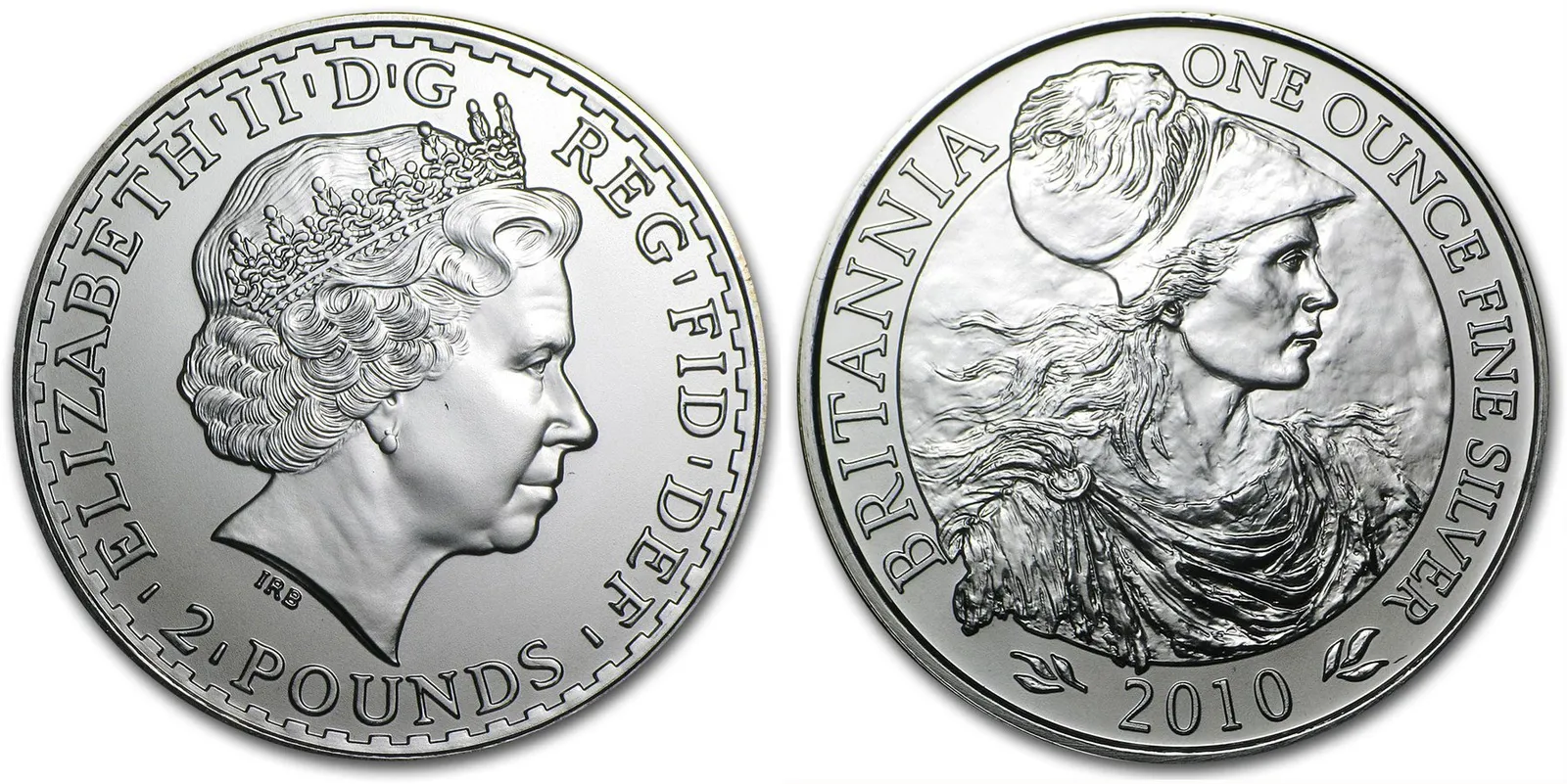 Velká Británie, 2 Pounds 2010 - Britannia