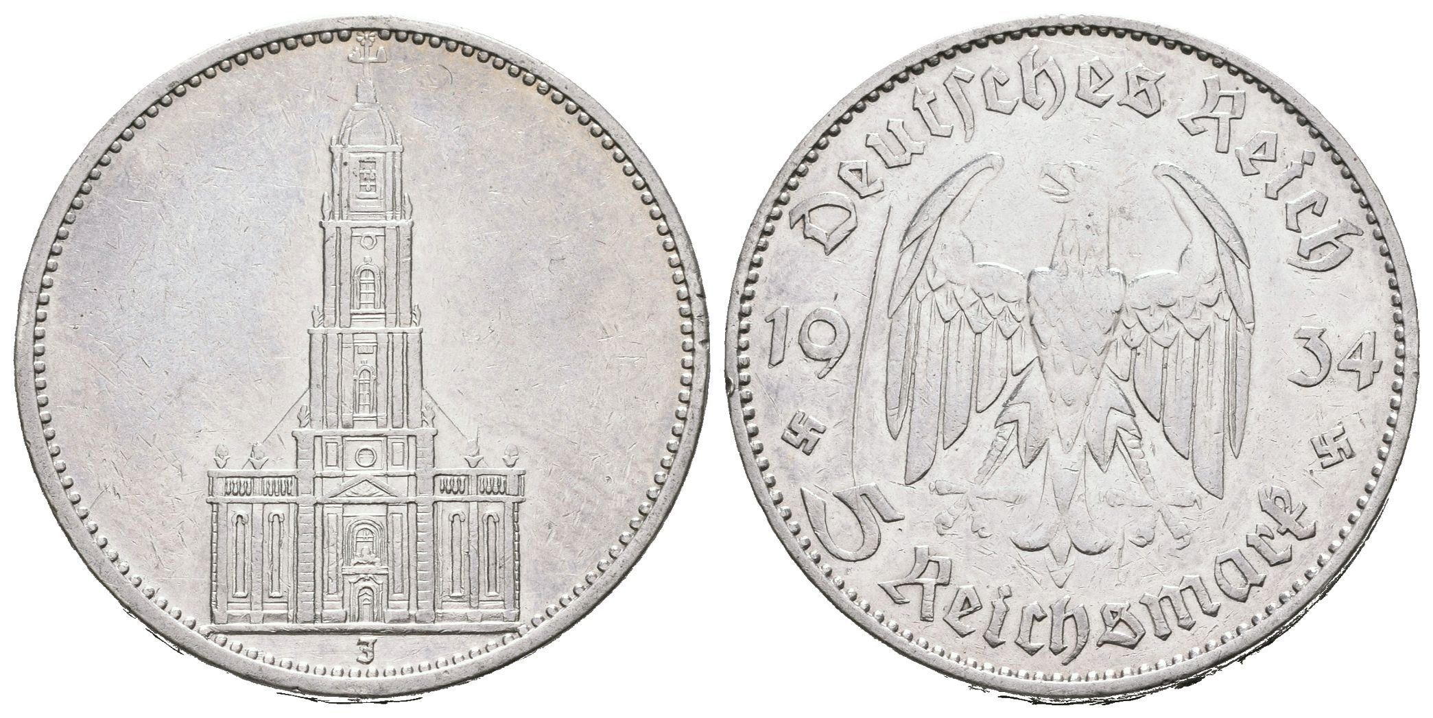 III. říše, 5 Marka 1934 J