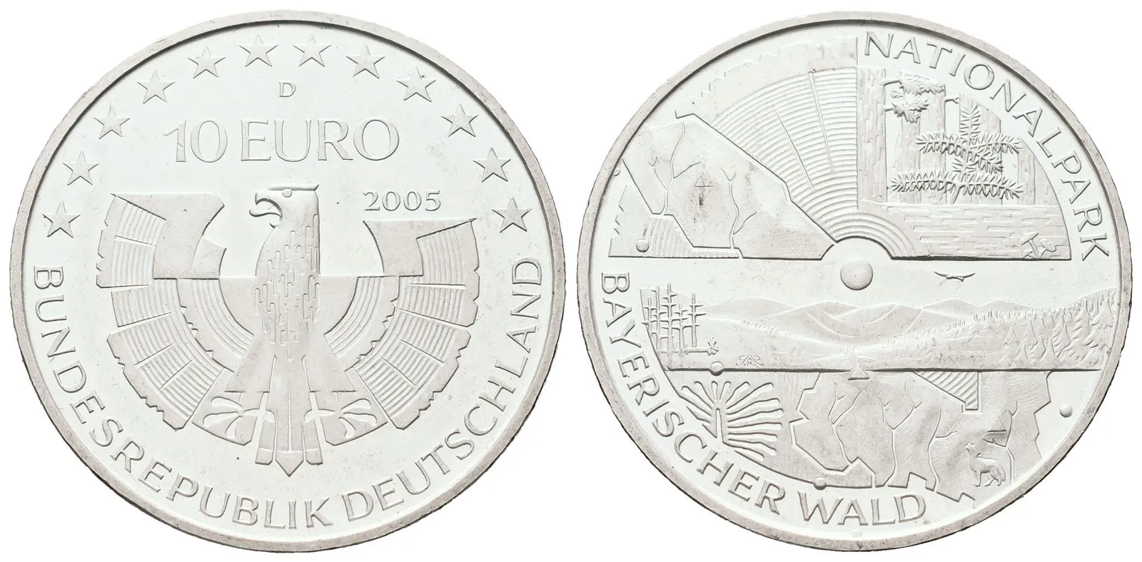 SRN, 10 Euro 2005 - NP Bayerischer Wald