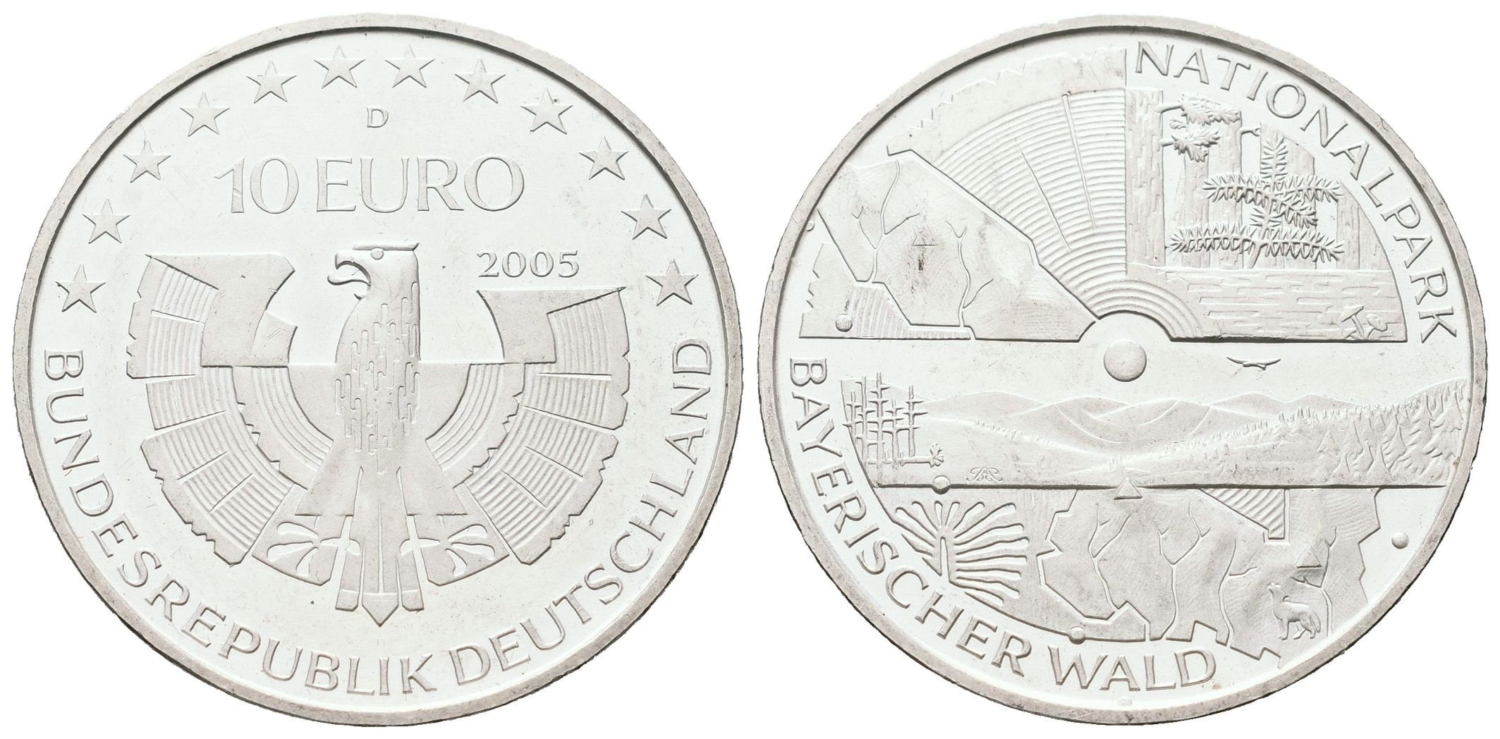 SRN, 10 Euro 2005 - NP Bayerischer Wald