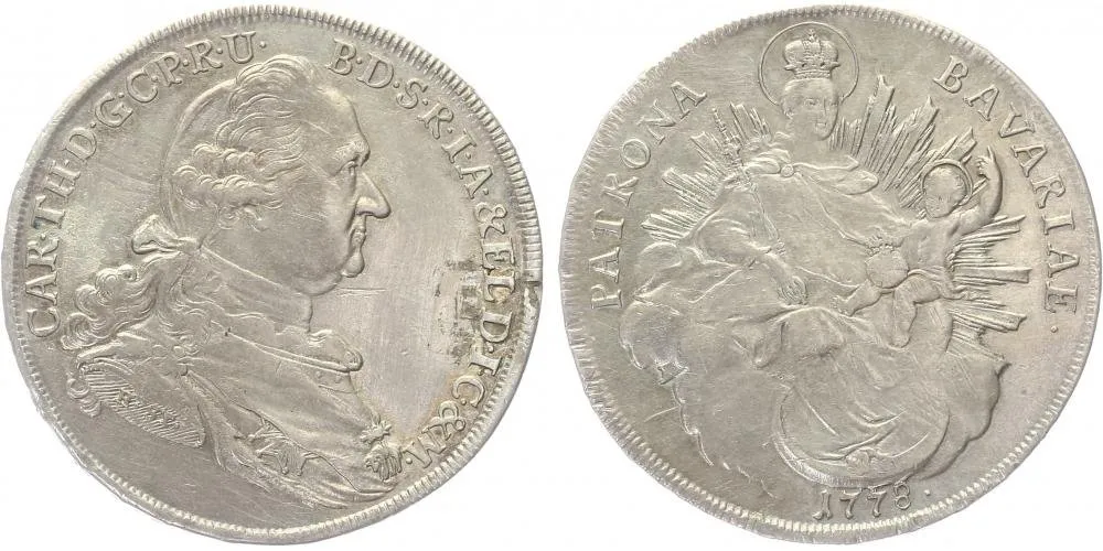 Bavorsko, Karl Theodor, 1777 - 1799 — 1