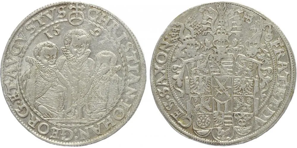 Sasko, Christian II., Johann Georg I. a August, 1591 - 1611 — 1