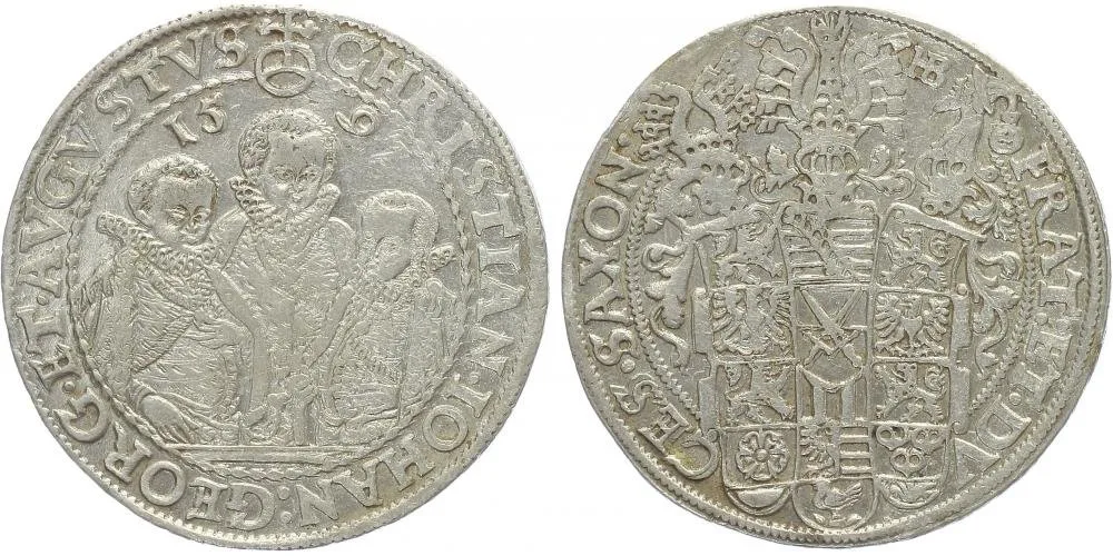 Sasko, Christian II., Johann Georg I. a August, 1591 - 1611 — 1