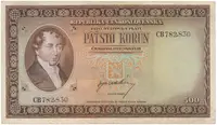 500 Koruna b.d. (1945), série CB, Hej.75a