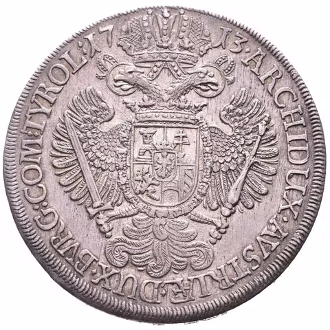 Tolar 1713, Hall, Dav.1050, KM.691, velmi pěkná zachovalost, patina,