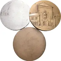 AE Medaile b.l. - Svobodné město Kremnica. Postř. bronz a bronz, jednostranné a — 2