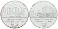 AR Medaile b.l. (2012) - Jungfraujoch - 100. výročí zahájení provozu