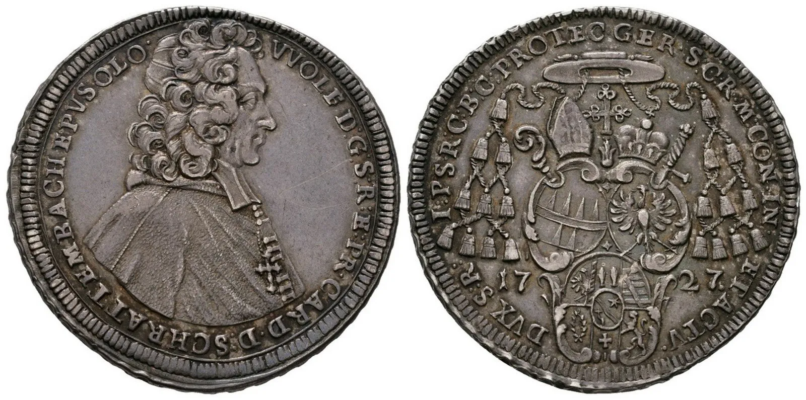 Olomouc - biskupství, Wolfgang von Schrattenbach, 1711 - 1738 — 1