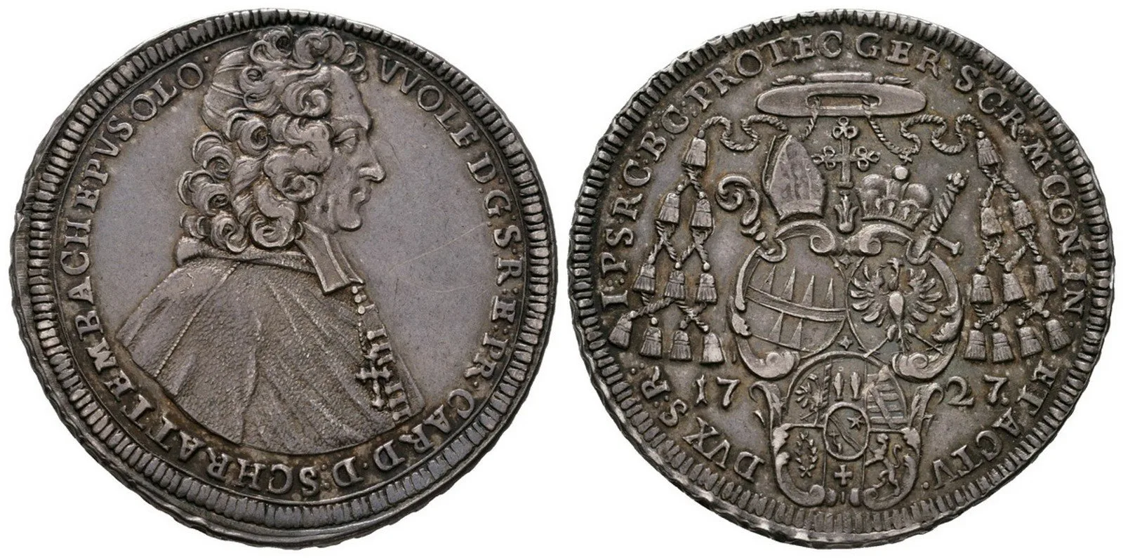 Olomouc - biskupství, Wolfgang von Schrattenbach, 1711 - 1738 — 1