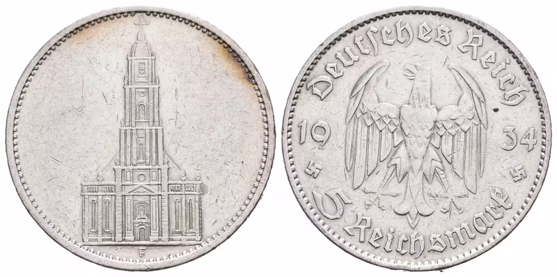 III. říše, 5 Marka 1934 F
