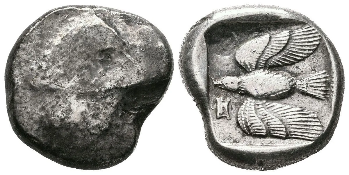 Cyprus, Paphos, Onasioikos, cca 450 - 440 př. Kr. — 1