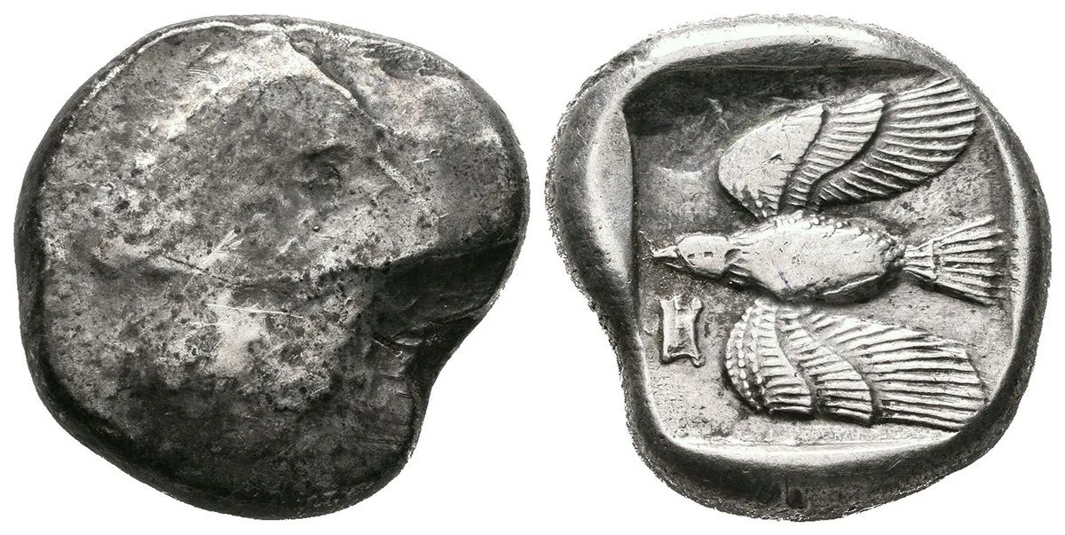 Cyprus, Paphos, Onasioikos, cca 450 - 440 př. Kr. — 1
