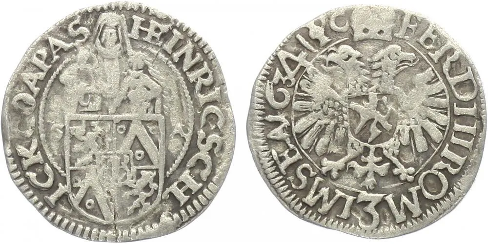 Šlik Jindřich, 1612 - 1650 — 1