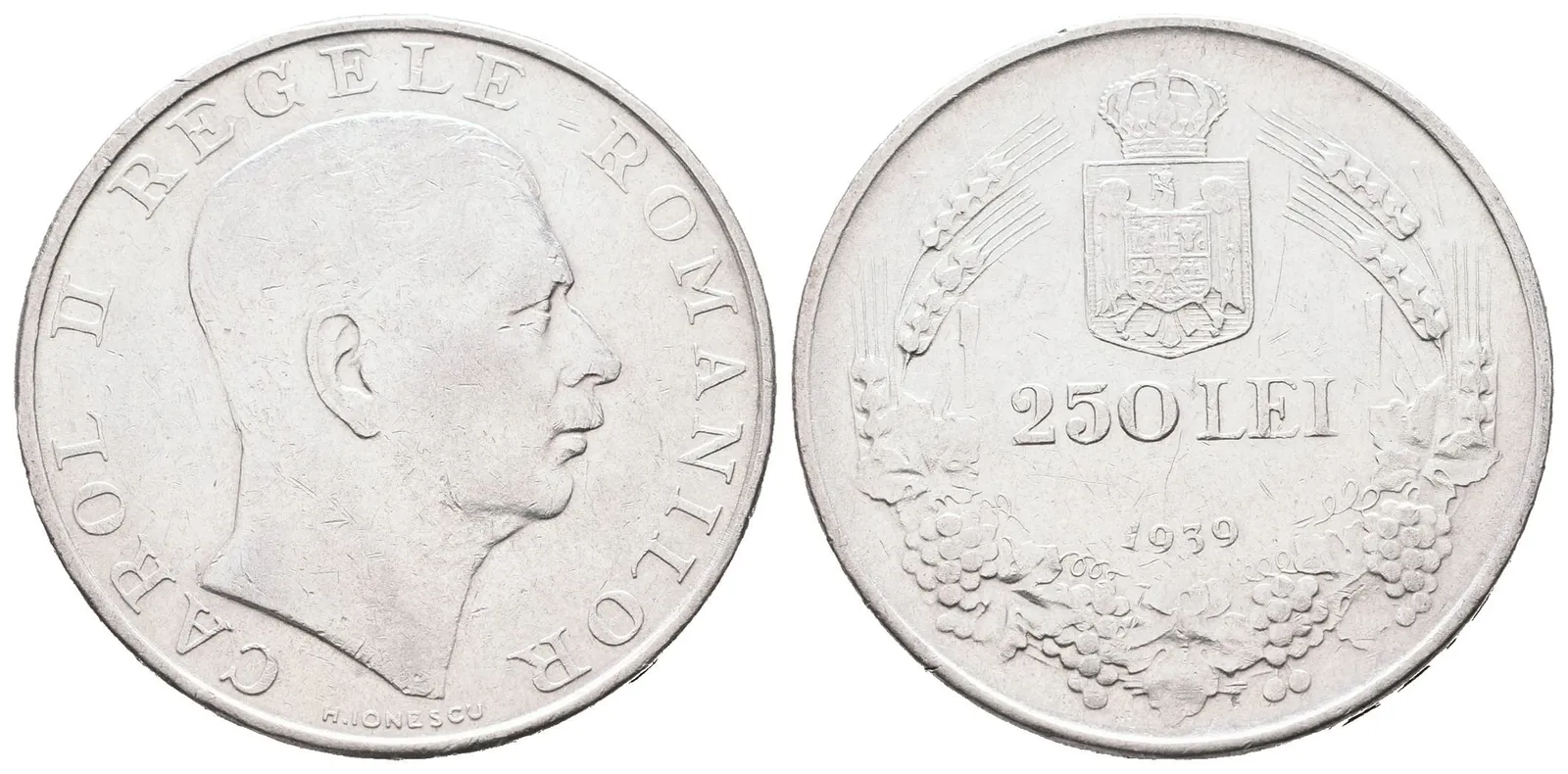 Rumunsko, 250 Lei 1939