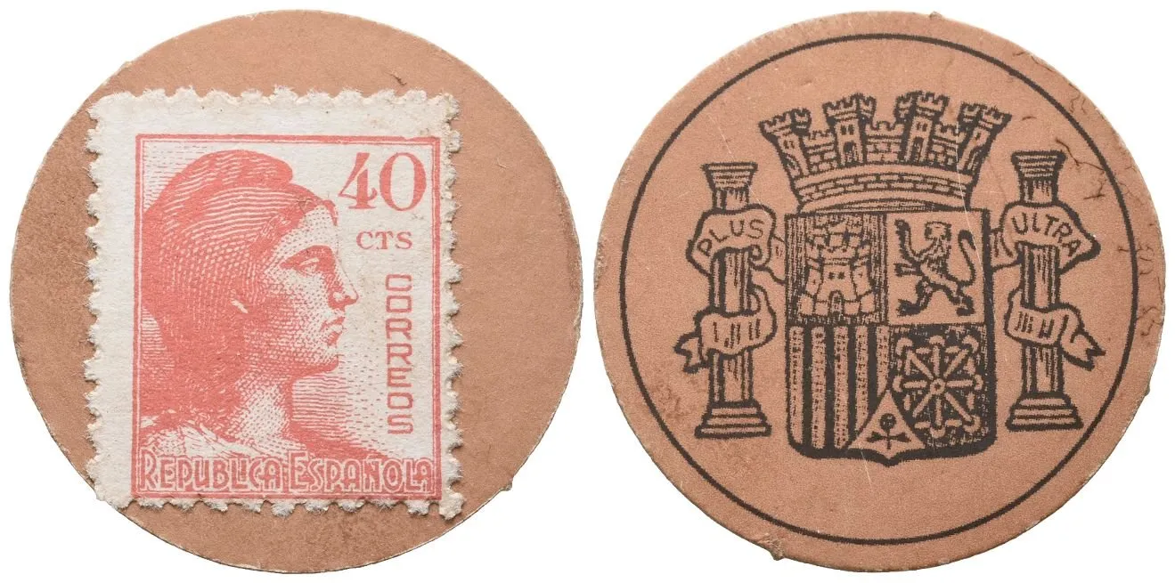 Španělsko, 40 Centimos (1938), P.96K