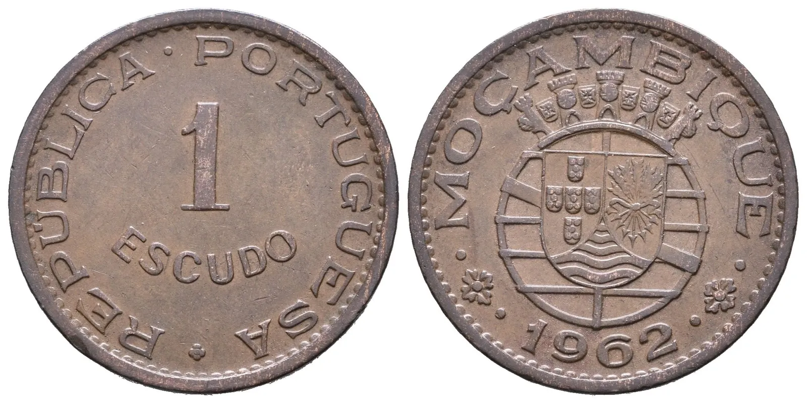 Portugalský Mozambik, 1 Escudo 1962