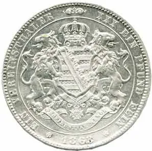 Sasko, Johann, 1854 - 1873 — 1