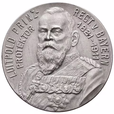 AR Medaile 1911 - 25. Spolkové střelby Pfalz-Baden v Landau.