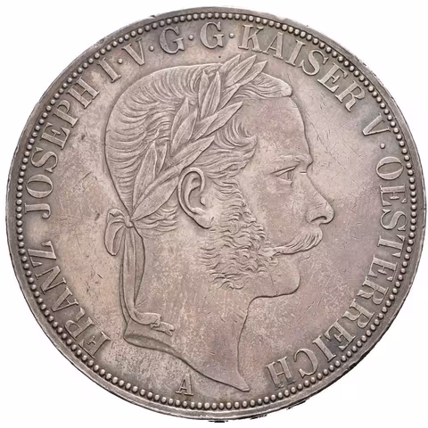 2 Tolar spolkový 1866 A (raženo pouze 10395 ks),