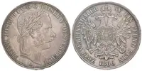 2 Tolar spolkový 1866 A (raženo pouze 10395 ks), — 1