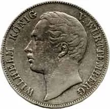 Württemberg, Wilhelm I., 1816 - 1864 — 1