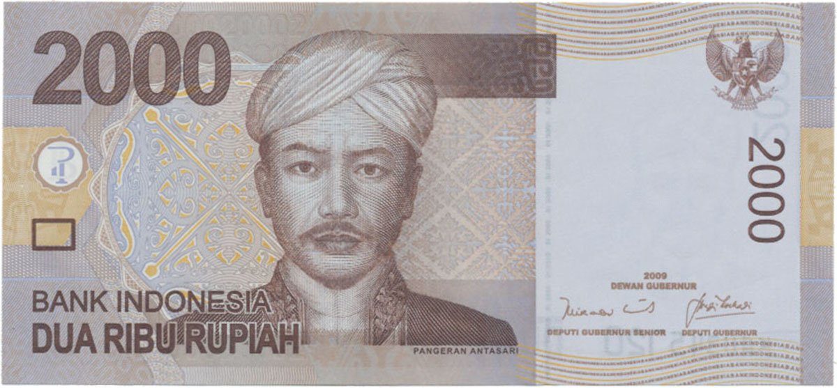 Indonésie, 2000 Rupiah 2009, P.148