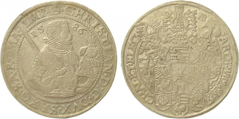 Sasko, Christian I., 1586 - 1591 — 1