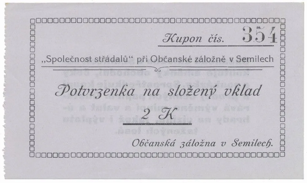 Nouzovky české od roku 1914 — 1