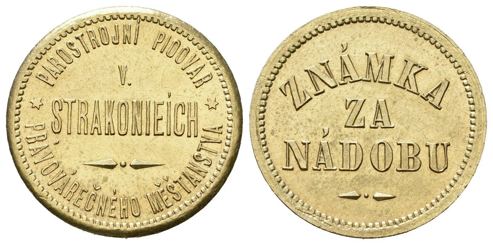 Chmelové a pivní známky — 1