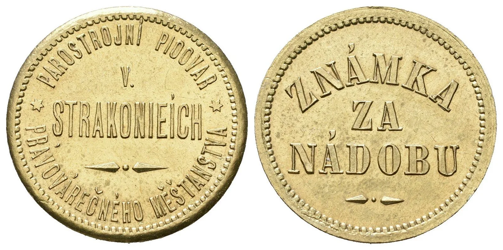 Chmelové a pivní známky — 1