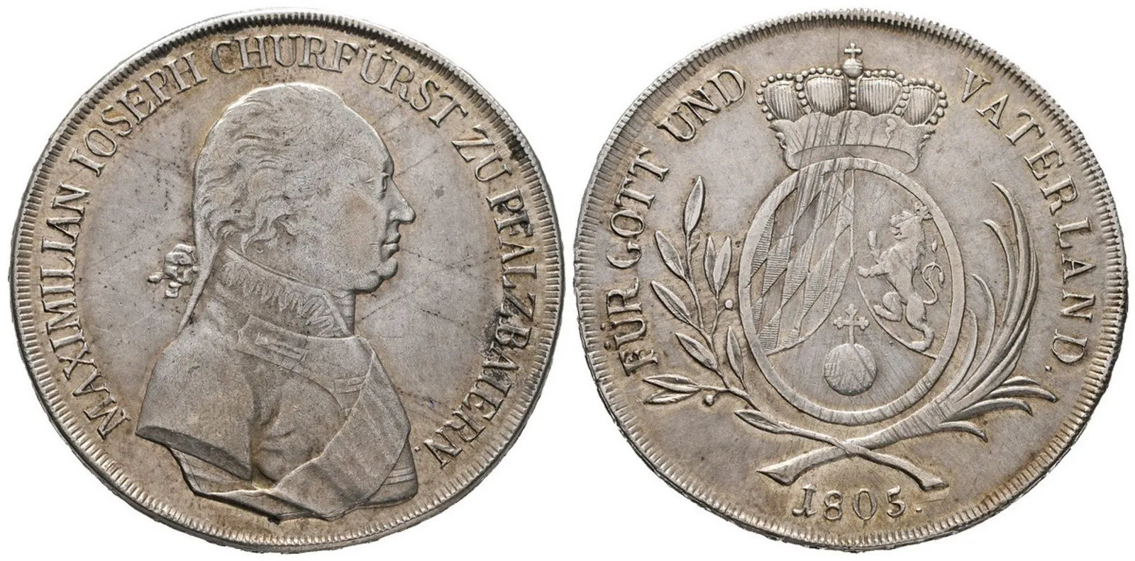 Bavorsko, Maximilian IV./I. Josef, 1799 - 1825 — 1