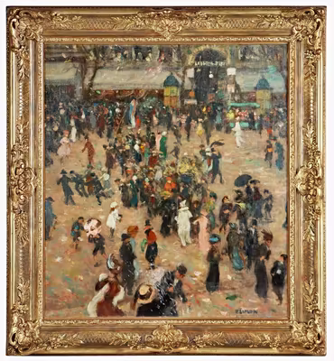Tavík František Šimon (1877 - 1942) - Pařížský karneval